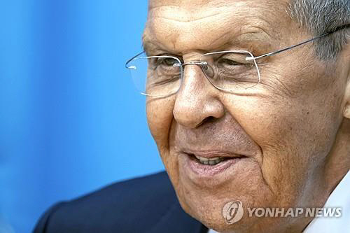 세르게이 라브로프 장관. AP 연합뉴스